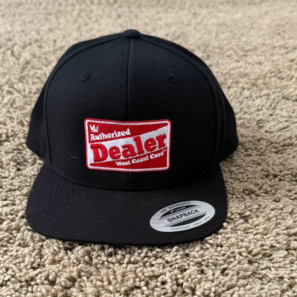 West Coast Cure Black Snapback Hat
